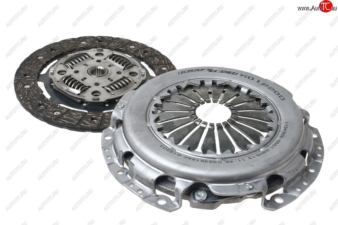 8 999 р. Сцепление FORD Focus 2,Mondeo 4,C-Max (1.41.6) (16V) (без подшипника) KRAFTTECH KRAFTTECH w01220b9  с доставкой в г. Кемерово