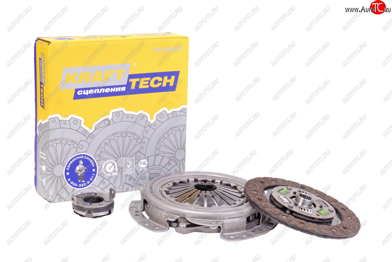 6 699 р. Сцепление М-2141 в сборе KRAFTTECH KRAFTTECH w02200h  с доставкой в г. Кемерово