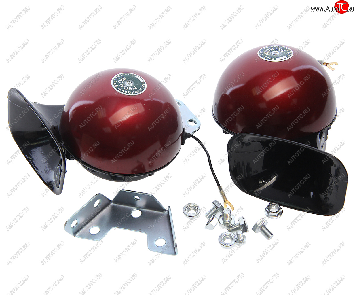 1 779 р. Сигнал звуковой 12V 430320Hz комплект 2шт. TORINO TORINO w-2033(2021) red  с доставкой в г. Кемерово