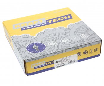 7 549 р. Сцепление ВАЗ-2190,Vesta,X-Ray (КПП с тросовым приводом) в сборе KRAFTTECH KRAFTTECH w22200j  с доставкой в г. Кемерово. Увеличить фотографию 4