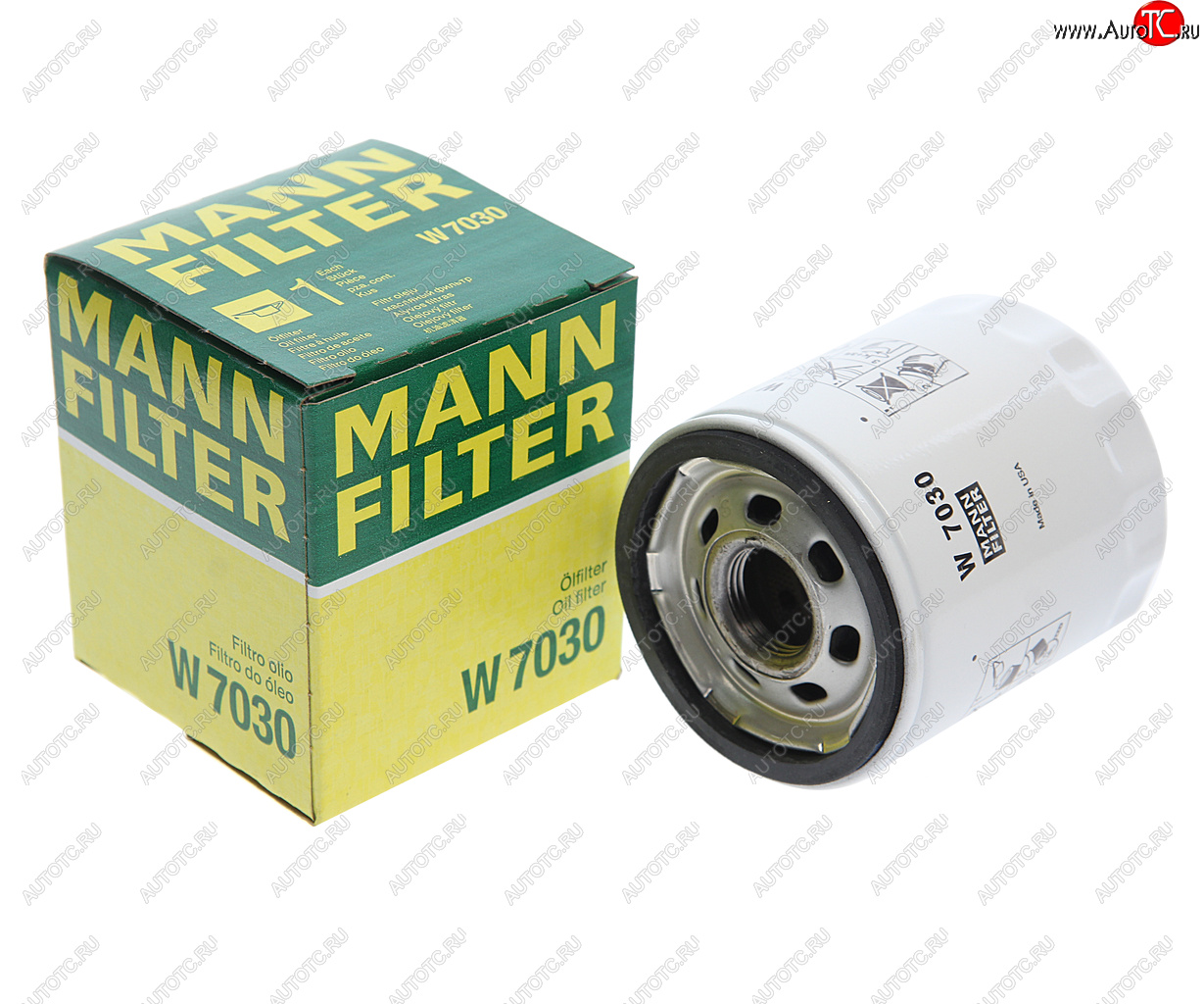 1 049 р. Фильтр масляный OPEL Antara (10-) (3.0) SUZUKI Grand Vitara (09-) (3.2) JEEP (2.4) MANN MANN w7030  с доставкой в г. Кемерово