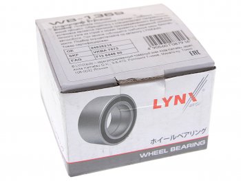 2 199 р. Подшипник ступицы CHEVROLET Aveo (03-08) задней комплект LYNX LYNX wb1369  с доставкой в г. Кемерово. Увеличить фотографию 2