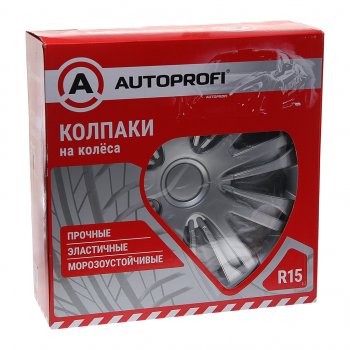 3 099 р. Колпак колеса R-15 металлик AUTOPROFI комплект 4шт. AUTOPROFI wc-2010 silver (15) AUTOPROFI wc-2010 silver (15)  с доставкой в г. Кемерово. Увеличить фотографию 3