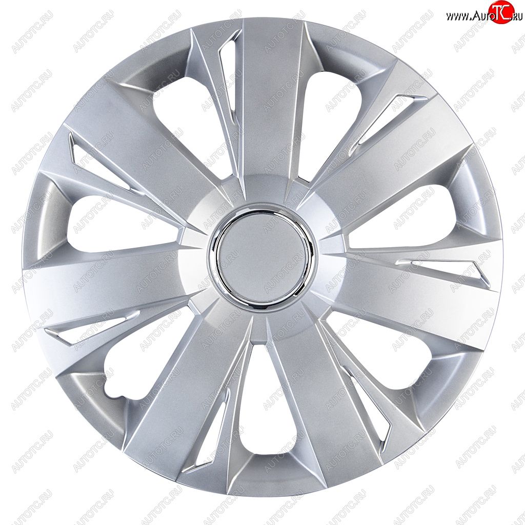 2 659 р. Колпак колеса R-14 металлик AUTOPROFI комплект 4шт. AUTOPROFI wc-2015 silver (14) AUTOPROFI wc-2015 silver (14)  с доставкой в г. Кемерово