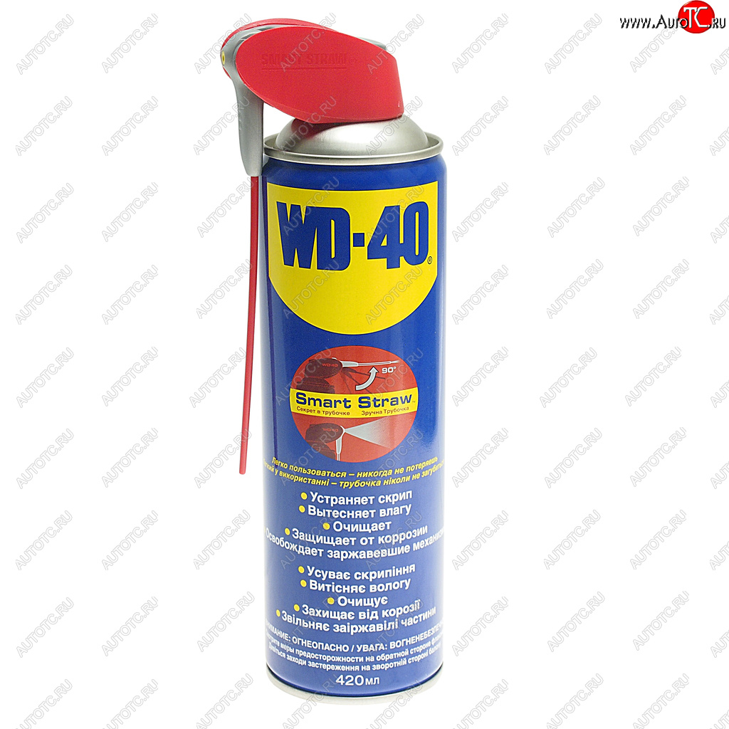 1 599 р. Смазка универсальная проникающая 420мл аэрозоль (трубка) WD-40 WD-40 wd00022  с доставкой в г. Кемерово