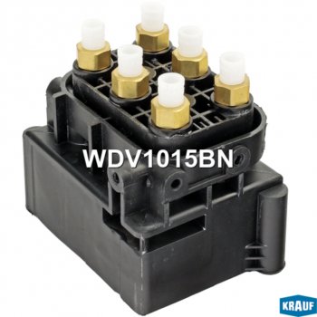 12 349 р. Блок клапанов VW Touareg (03-) AUDI Q7 (06-) PORSCHE Cayenne пневмоподвески KRAUF KRAUF wdv1015bn KRAUF wdv1015bn  с доставкой в г. Кемерово. Увеличить фотографию 5
