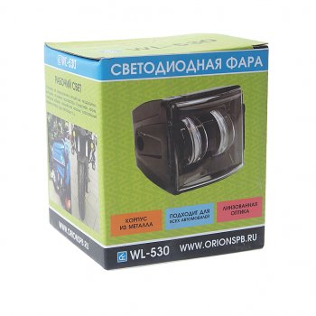 1 999 р. Фара рабочего света 85х78х90мм 30W 2LED ВЫМПЕЛ ОРИОН wl-530  с доставкой в г. Кемерово. Увеличить фотографию 3