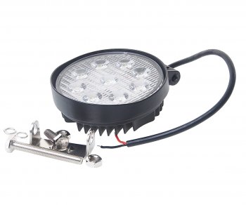 1 199 р. Фара рабочего света круглая 115х130x45мм 27W 9LED (ближний свет) ВЫМПЕЛ ОРИОН wl-827f  с доставкой в г. Кемерово. Увеличить фотографию 1