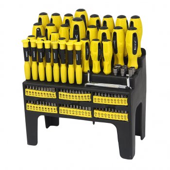 2 299 р. Набор инструментов 100 предметов (отвертки, биты) WMC TOOLS WMC TOOLS wmc-10100  с доставкой в г. Кемерово. Увеличить фотографию 1