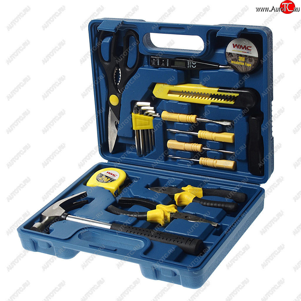 1 299 р. Набор инструментов 18 предметов WMC TOOLS WMC TOOLS wmc-1018  с доставкой в г. Кемерово