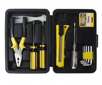 549 р. Набор инструментов 33 предмета слесарно-монтажный WMC TOOLS WMC TOOLS wmc-1033  с доставкой в г. Кемерово. Увеличить фотографию 2