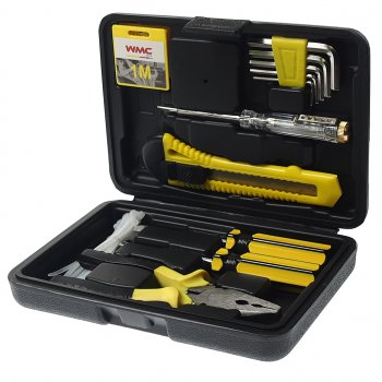 549 р. Набор инструментов 33 предмета слесарно-монтажный WMC TOOLS WMC TOOLS wmc-1033  с доставкой в г. Кемерово. Увеличить фотографию 1