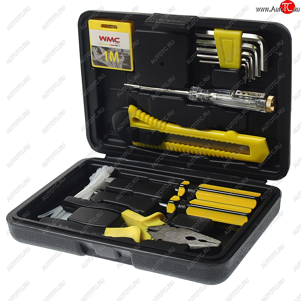 549 р. Набор инструментов 33 предмета слесарно-монтажный WMC TOOLS WMC TOOLS wmc-1033  с доставкой в г. Кемерово