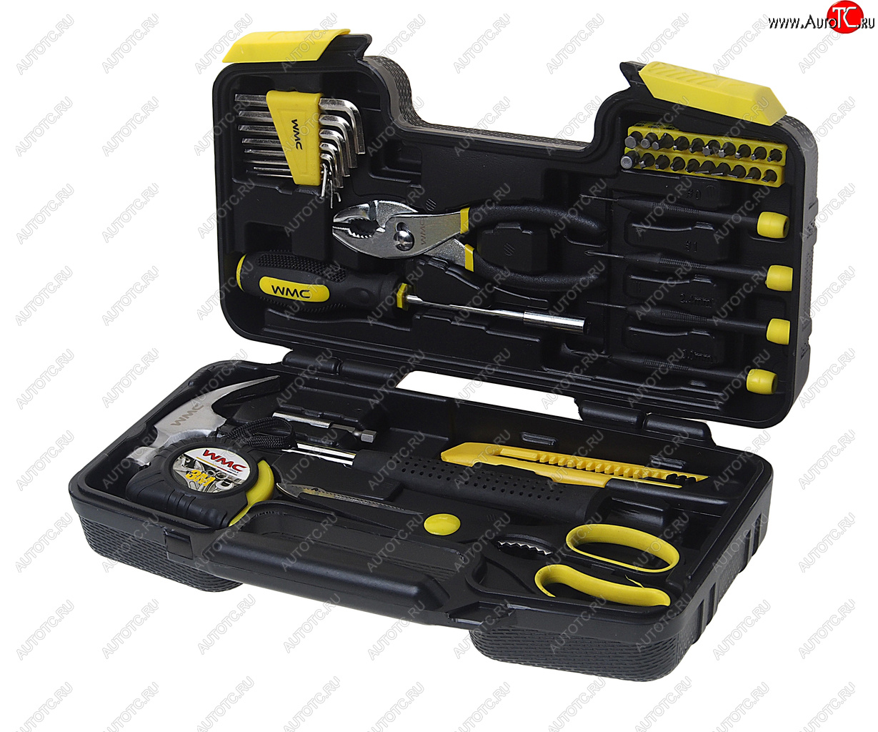 1 399 р. Набор инструментов 40 предмета слесарно-монтажный WMC TOOLS WMC TOOLS wmc-1040  с доставкой в г. Кемерово