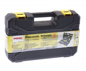 3 369 р. Набор инструментов 47 предметов слесарно-монтажный WMC TOOLS WMC TOOLS wmc-1047  с доставкой в г. Кемерово. Увеличить фотографию 5