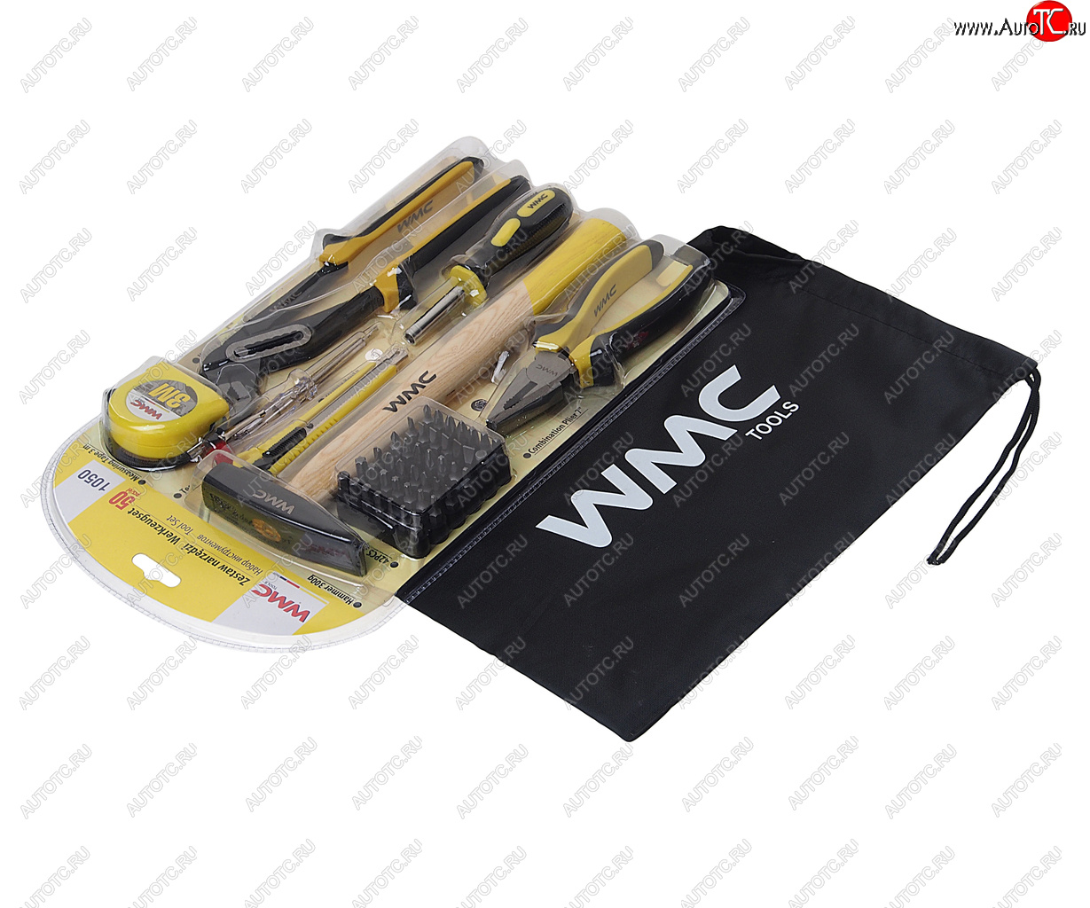1 779 р. Набор инструментов шарнирно-губцевых 50 предметов WMC TOOLS WMC TOOLS wmc-1050  с доставкой в г. Кемерово