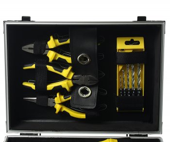 6 349 р. Набор инструментов 64 предмета в чемодане WMC TOOLS WMC TOOLS wmc-1064  с доставкой в г. Кемерово. Увеличить фотографию 3