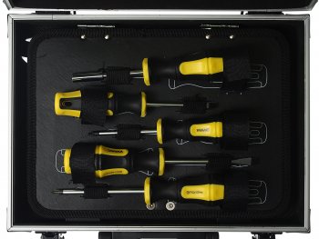 6 349 р. Набор инструментов 64 предмета в чемодане WMC TOOLS WMC TOOLS wmc-1064  с доставкой в г. Кемерово. Увеличить фотографию 4