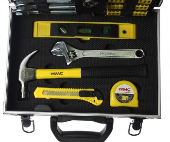 6 349 р. Набор инструментов 64 предмета в чемодане WMC TOOLS WMC TOOLS wmc-1064  с доставкой в г. Кемерово. Увеличить фотографию 6