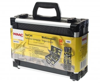 6 349 р. Набор инструментов 64 предмета в чемодане WMC TOOLS WMC TOOLS wmc-1064  с доставкой в г. Кемерово. Увеличить фотографию 7