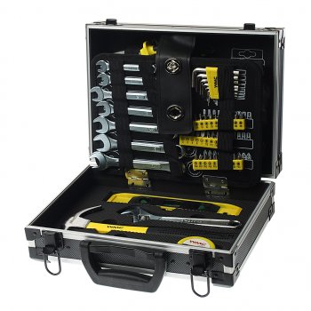 6 349 р. Набор инструментов 64 предмета в чемодане WMC TOOLS WMC TOOLS wmc-1064  с доставкой в г. Кемерово. Увеличить фотографию 1