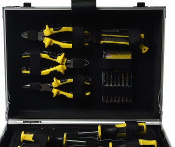 7 449 р. Набор инструментов 91 предмет в чемодане WMC TOOLS WMC TOOLS wmc-1091 WMC TOOLS wmc-1091  с доставкой в г. Кемерово. Увеличить фотографию 4