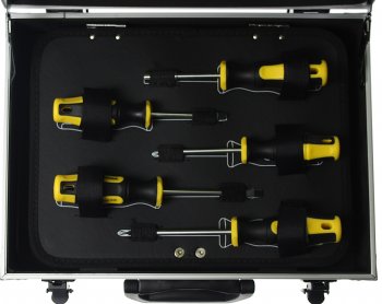 7 449 р. Набор инструментов 91 предмет в чемодане WMC TOOLS WMC TOOLS wmc-1091 WMC TOOLS wmc-1091  с доставкой в г. Кемерово. Увеличить фотографию 5