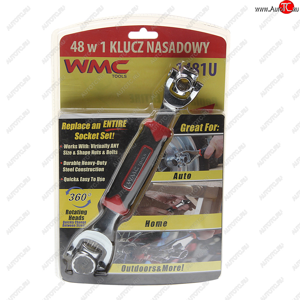999 р. Ключ гаечный универсальный в блистере WMC TOOLS WMC TOOLS wmc-1481u  с доставкой в г. Кемерово