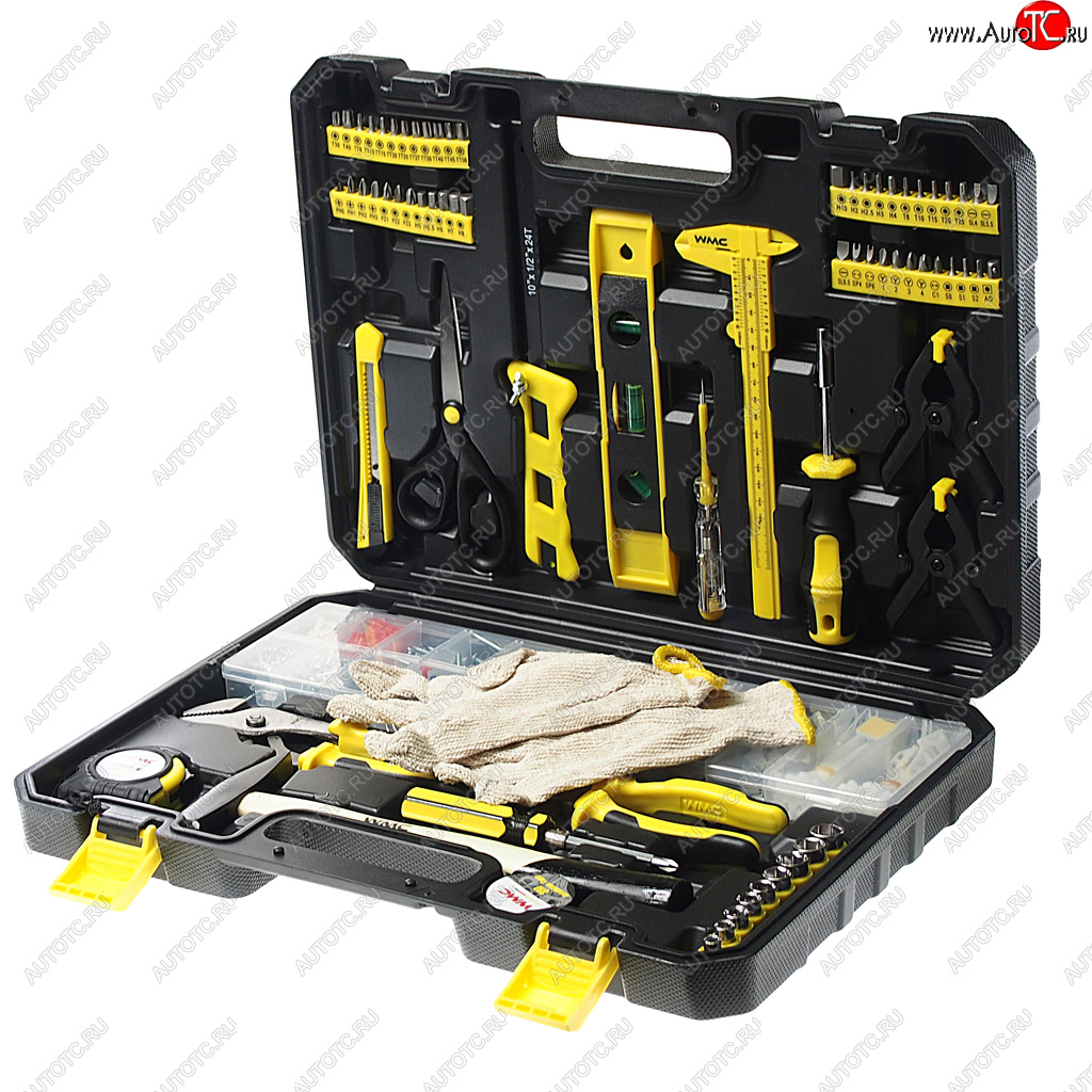 2 899 р. Набор инструментов 1200 предметов слесарно-монтажный WMC TOOLS WMC TOOLS wmc-201200a  с доставкой в г. Кемерово