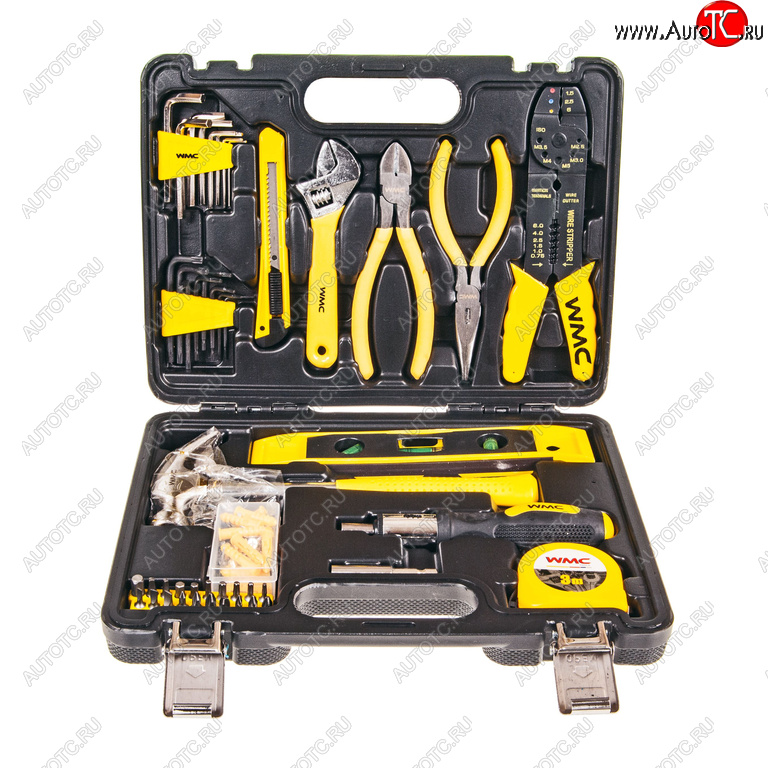 1 879 р. Набор инструментов 126 предметов слесарно-монтажный 1/4 WMC TOOLS WMC TOOLS wmc-20126 WMC TOOLS wmc-20126  с доставкой в г. Кемерово