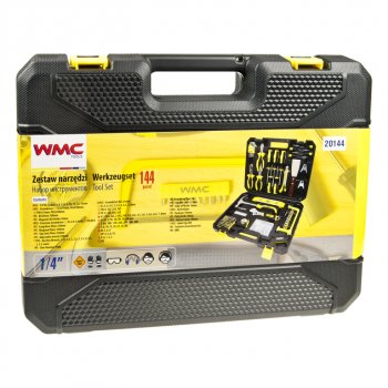 4 399 р. Набор инструментов 144 предмета слесарно-монтажный 14 DR 5-13мм WMC TOOLS WMC TOOLS wmc-20144  с доставкой в г. Кемерово. Увеличить фотографию 3