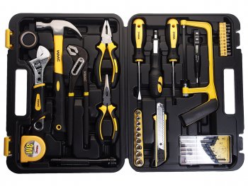 3 299 р. Набор инструментов 40 предметов слесарно-монтажный 14 DR 5-13мм WMC TOOLS WMC TOOLS wmc-2040  с доставкой в г. Кемерово. Увеличить фотографию 2