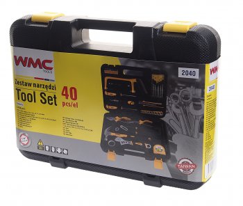 3 299 р. Набор инструментов 40 предметов слесарно-монтажный 14 DR 5-13мм WMC TOOLS WMC TOOLS wmc-2040  с доставкой в г. Кемерово. Увеличить фотографию 3