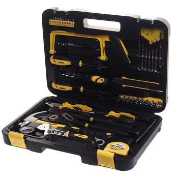 3 299 р. Набор инструментов 40 предметов слесарно-монтажный 14 DR 5-13мм WMC TOOLS WMC TOOLS wmc-2040  с доставкой в г. Кемерово. Увеличить фотографию 1