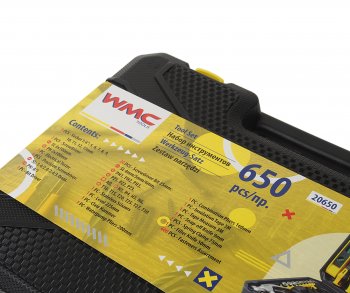 2 899 р. Набор инструментов 650 предметов WMC TOOLS WMC TOOLS wmc-20650  с доставкой в г. Кемерово. Увеличить фотографию 4