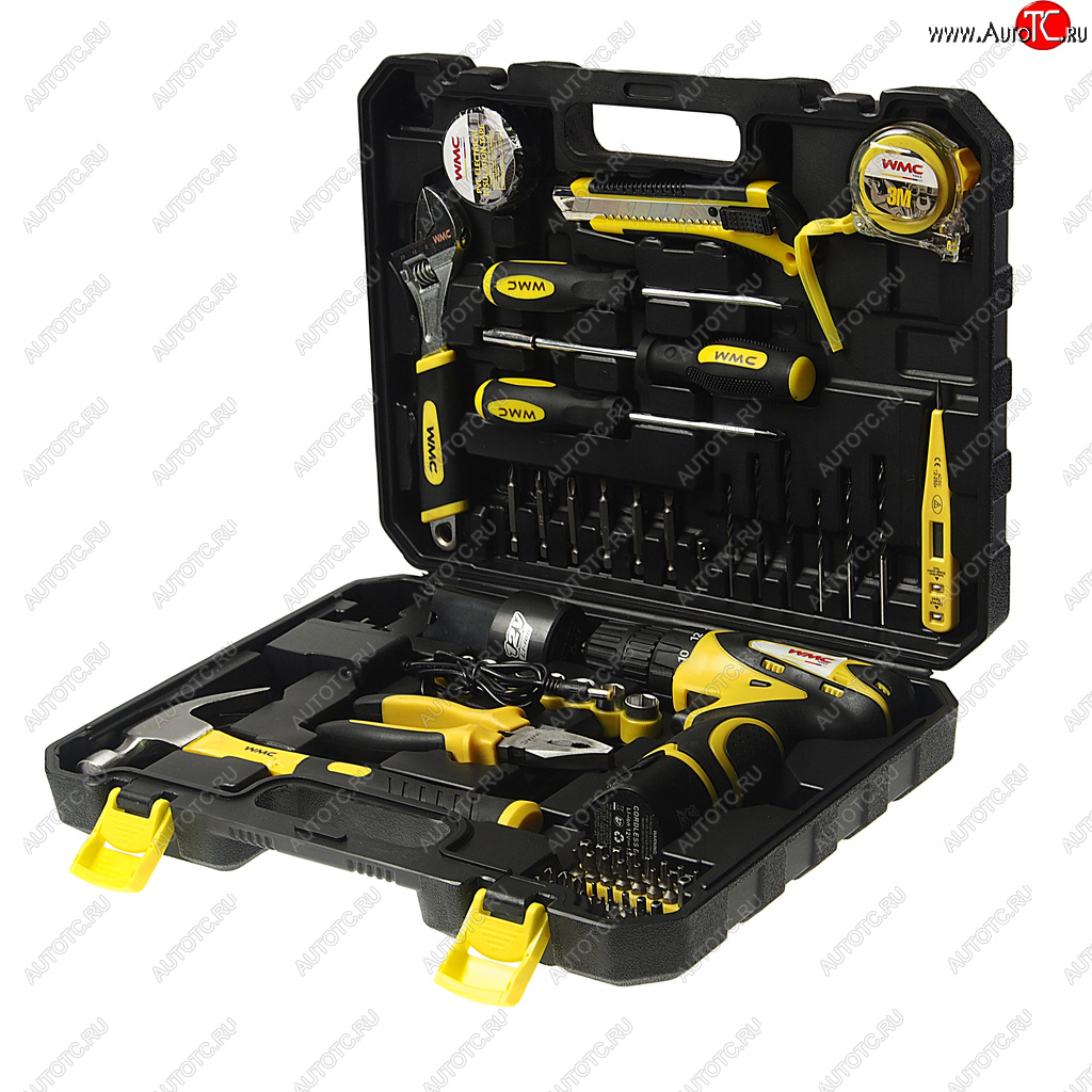 5 999 р. Набор инструментов 68 предметов слесарно-монтажный WMC TOOLS WMC TOOLS wmc-2068 WMC TOOLS wmc-2068  с доставкой в г. Кемерово