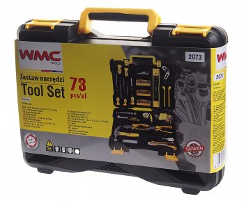 4 499 р. Набор инструментов 73 предмета слесарно-монтажный 14 DR 5-13мм WMC TOOLS WMC TOOLS wmc-2073  с доставкой в г. Кемерово. Увеличить фотографию 3