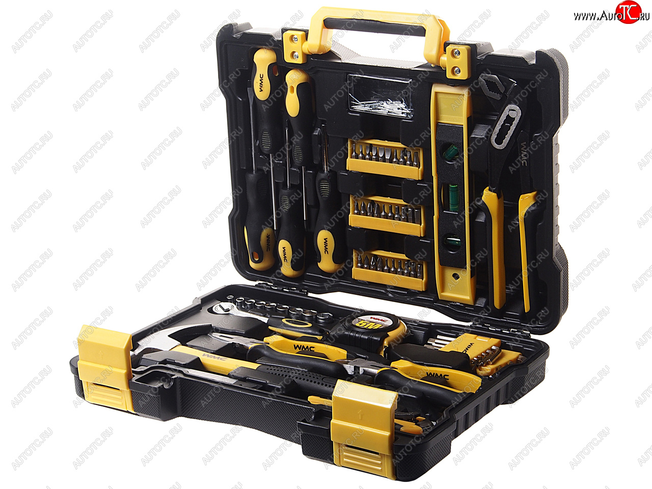 4 499 р. Набор инструментов 73 предмета слесарно-монтажный 14 DR 5-13мм WMC TOOLS WMC TOOLS wmc-2073  с доставкой в г. Кемерово