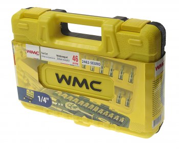 1 159 р. Набор головок торцевых и бит-головок 14 46 предметов WMC TOOLS WMC TOOLS wmc-2462-5euro  с доставкой в г. Кемерово. Увеличить фотографию 3