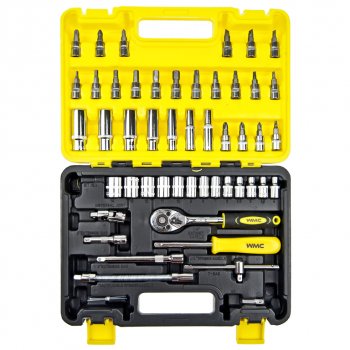 1 589 р. Набор головок торцевых и бит-головок 14 53 предмета WMC TOOLS WMC TOOLS wmc-2531-5euro  с доставкой в г. Кемерово. Увеличить фотографию 3