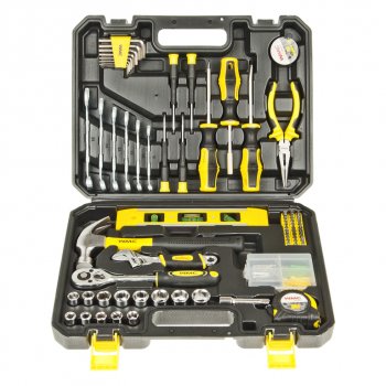 3 899 р. Набор инструментов 108 предметов слесарно-монтажный 14, 38 DR 4-19мм WMC TOOLS WMC TOOLS wmc-30108  с доставкой в г. Кемерово. Увеличить фотографию 1