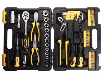 2 599 р. Набор инструментов 61 предмет слесарно-монтажный 3/8 DR 8-22мм WMC TOOLS WMC TOOLS wmc-3061 WMC TOOLS wmc-3061  с доставкой в г. Кемерово. Увеличить фотографию 2