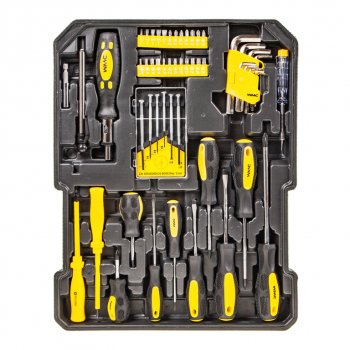 6 999 р. Набор инструментов 246 предметов слесарно-монтажный в кейсе WMC TOOLS WMC TOOLS wmc-40246  с доставкой в г. Кемерово. Увеличить фотографию 4