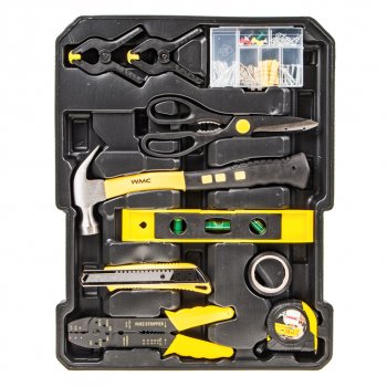 6 999 р. Набор инструментов 246 предметов слесарно-монтажный в кейсе WMC TOOLS WMC TOOLS wmc-40246  с доставкой в г. Кемерово. Увеличить фотографию 5