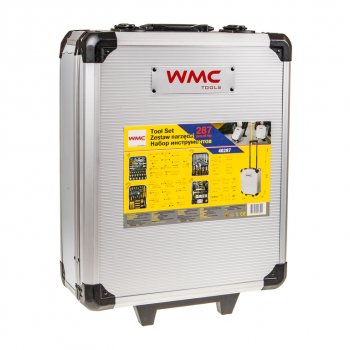 10 499 р. Набор инструментов 287 предметов слесарно-монтажный в кейсе WMC TOOLS WMC TOOLS wmc-40287  с доставкой в г. Кемерово. Увеличить фотографию 1