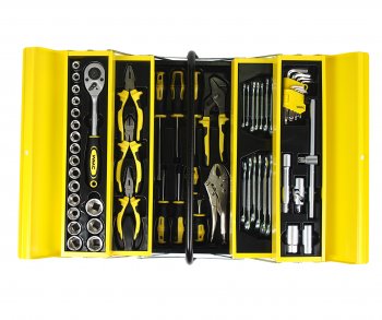 7 749 р. Набор инструментов 60 предметов в складном металлическом ящике WMC TOOLS WMC TOOLS wmc-4060c  с доставкой в г. Кемерово. Увеличить фотографию 2