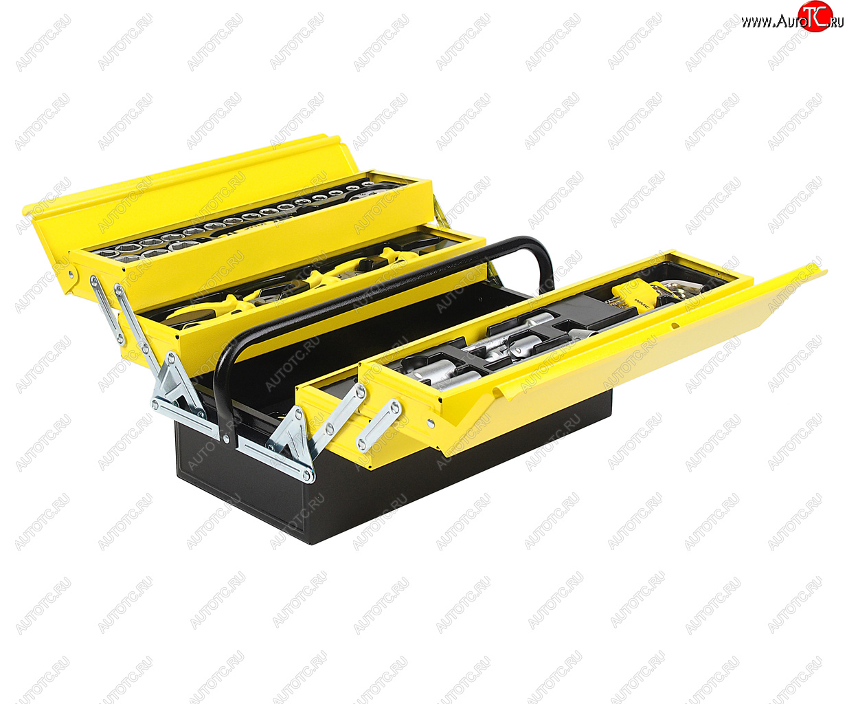 7 749 р. Набор инструментов 60 предметов в складном металлическом ящике WMC TOOLS WMC TOOLS wmc-4060c  с доставкой в г. Кемерово
