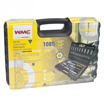 5 199 р. Набор инструментов 108 предметов 12, 14 WMC TOOLS WMC TOOLS wmc-41082-5euro  с доставкой в г. Кемерово. Увеличить фотографию 4