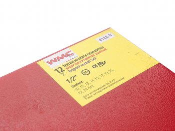 2 199 р. Набор головок ударных 1/2 12-ти гран. 10-24мм 12 предметов WMC TOOLS WMC TOOLS wmc-4122-9 WMC TOOLS wmc-4122-9  с доставкой в г. Кемерово. Увеличить фотографию 4