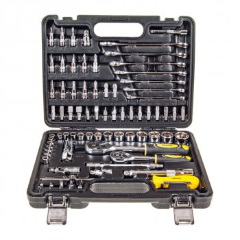 3 399 р. Набор инструментов 82 предмета слесарно-монтажный 14,38 WMC TOOLS WMC TOOLS wmc-4821-5ds  с доставкой в г. Кемерово. Увеличить фотографию 1